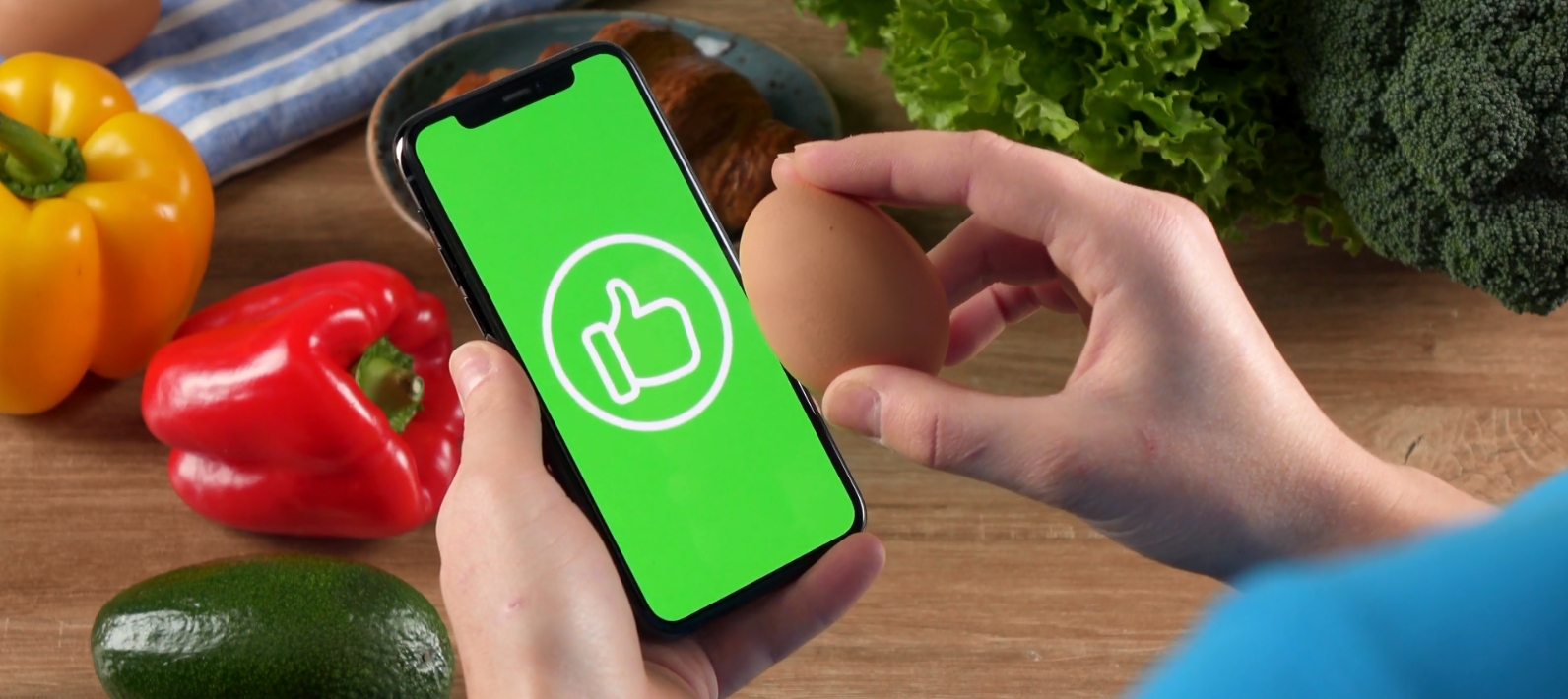 Animated and Live Action Videos for Keto.app cover egg vegetables