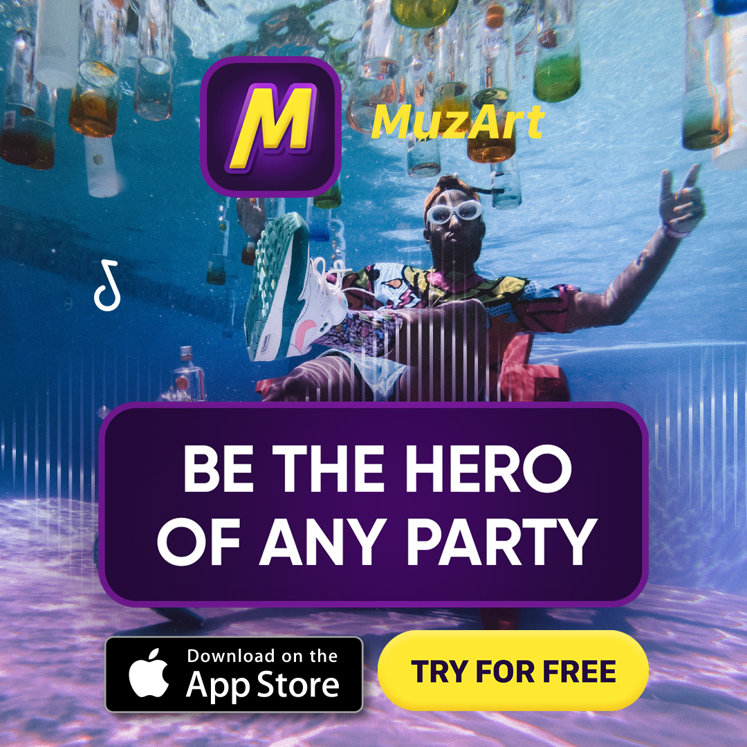 Video and Static Creatives for MuzArt be the hero of any party