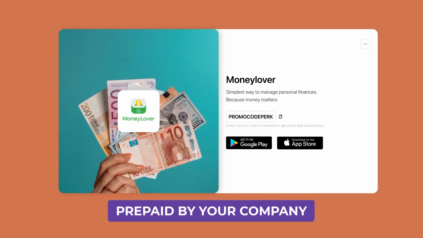 ProductHunt Campaign Video for Perkness prepaid by your company