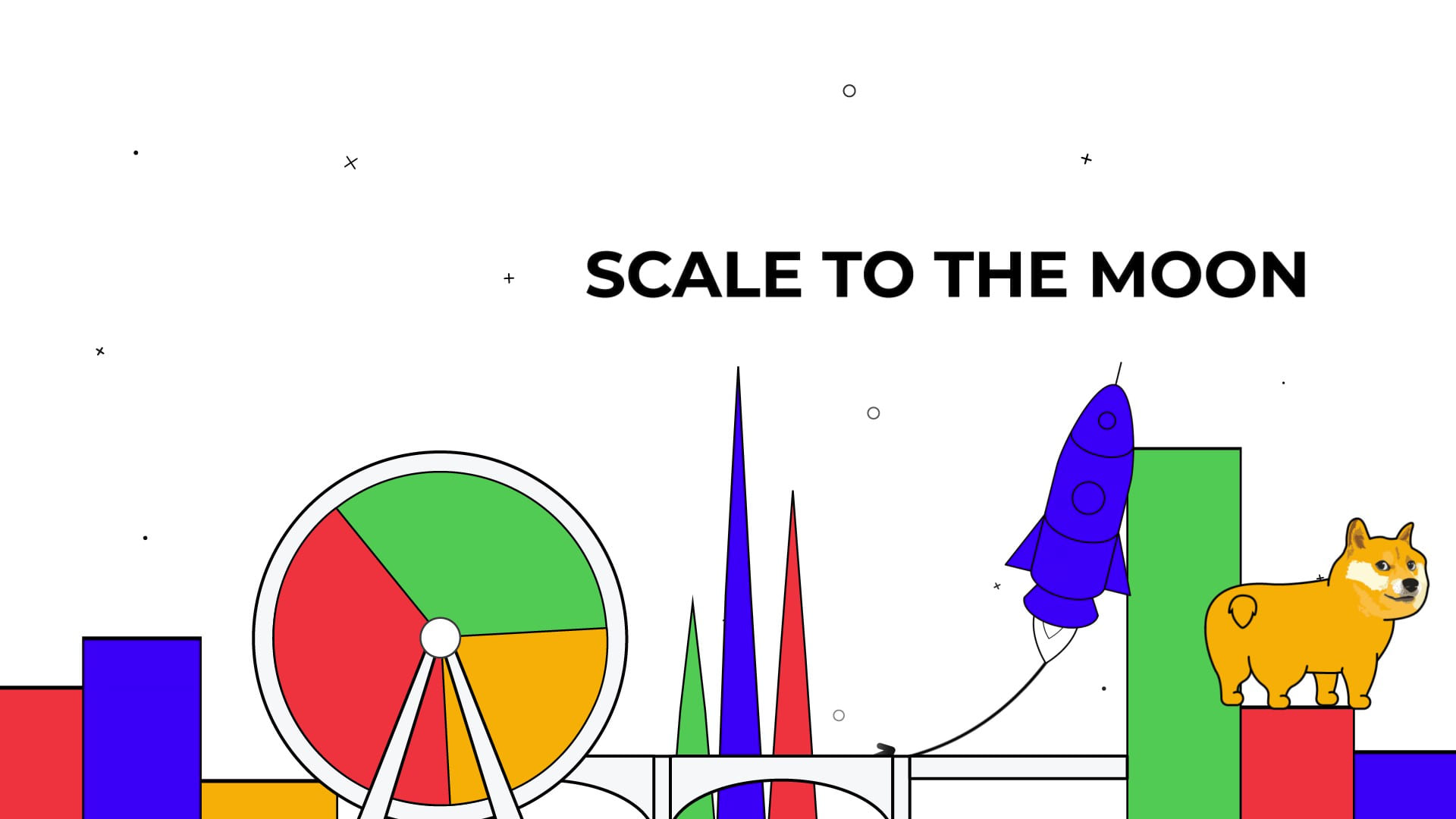Promo Video for RichAds LTD scale to the moon