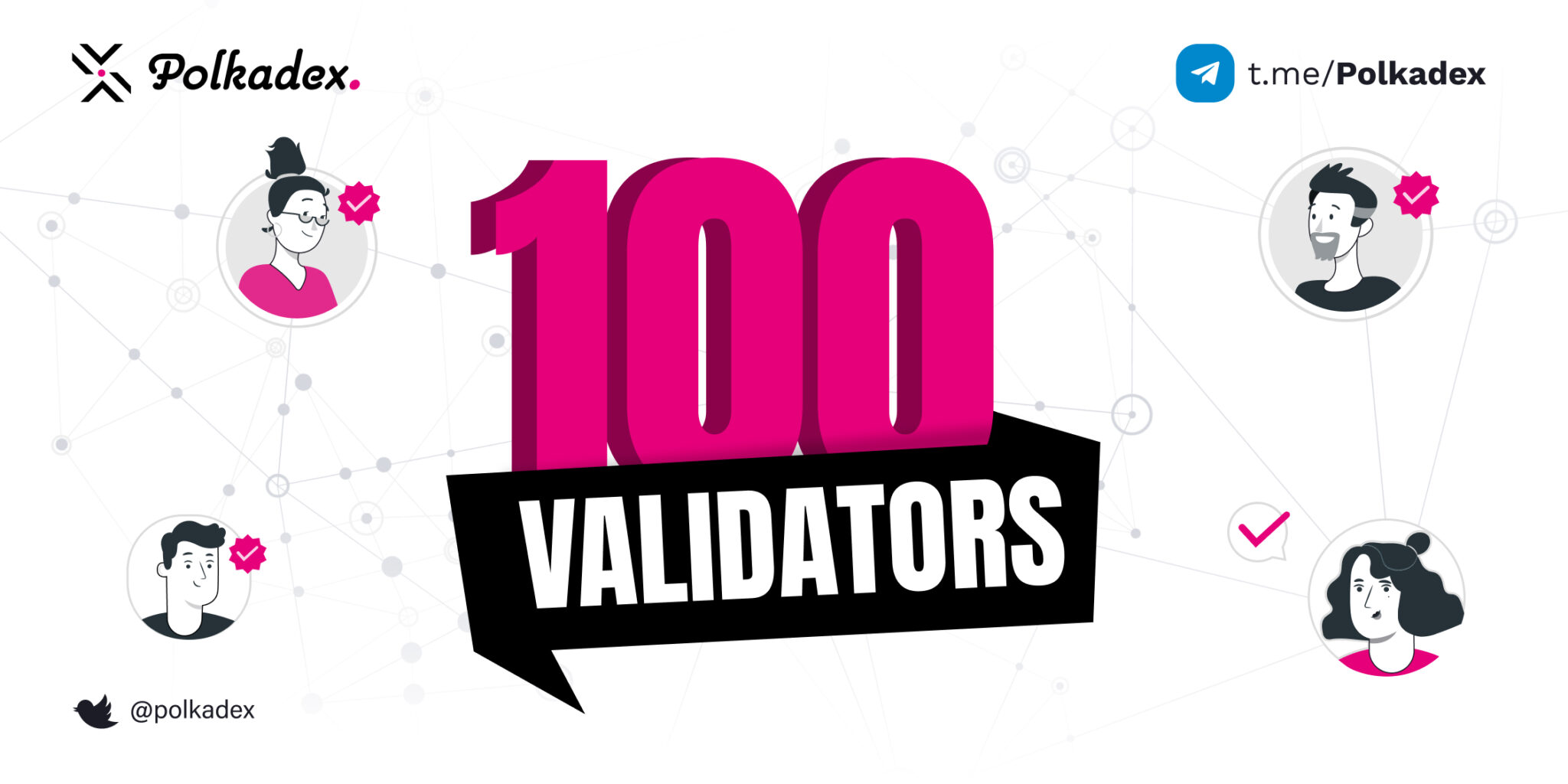 Polkadex 100 validators
