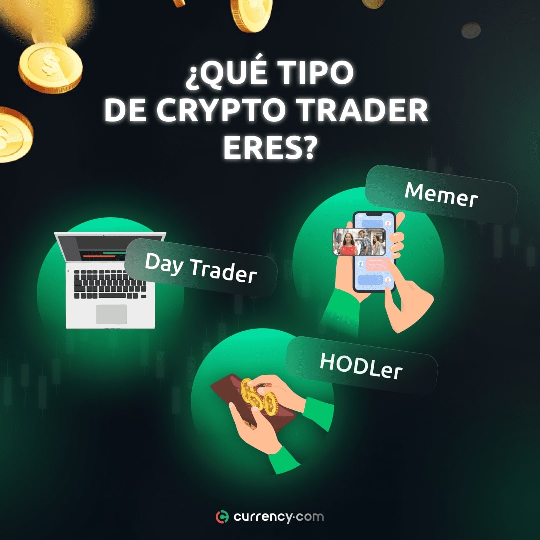 currency com post in spanish what type of crypto trader are you